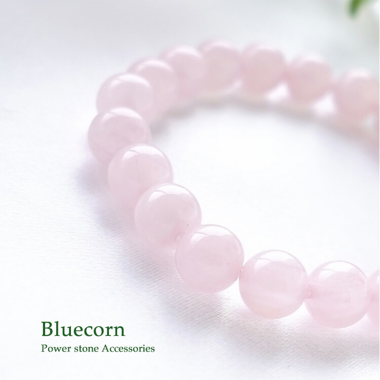 楽天市場】ローズクォーツ ブレスレット パワーストーン 天然石