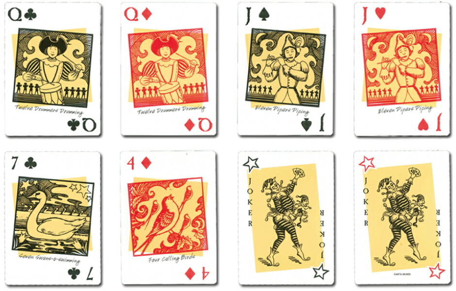 楽天市場】トランプ クリスマスの12日～☆数量限定トランプ☆トランプ