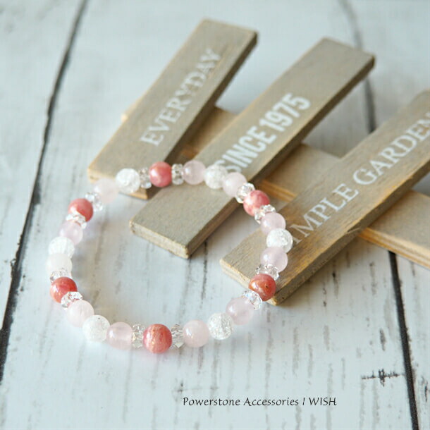 楽天市場】パワーストーン ブレスレット 天然石 インカローズ ローズ