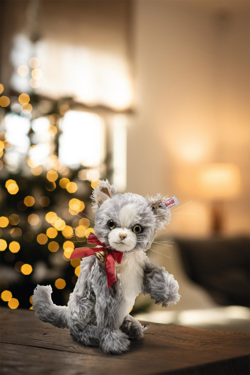 楽天市場】シュタイフ テディベア ネコのニキ（クリスマス）23cm ean