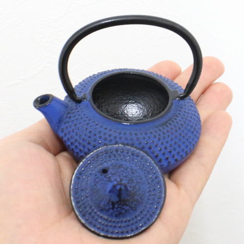 楽天市場】南部鉄器 水差し 鉄瓶 群青 水滴 書道 インテリア おみやげ