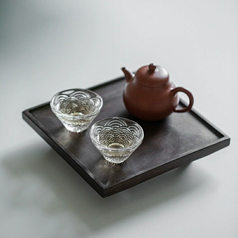 楽天市場】四足・彫刻 手づくり 木製 トレー 黒 ブラック 配膳トレー