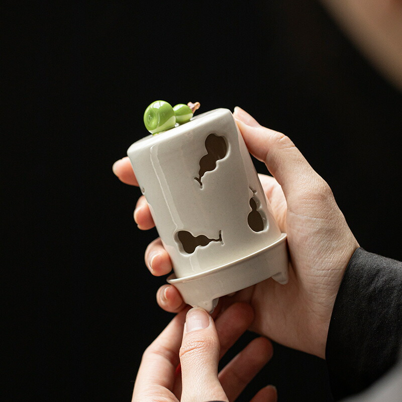 楽天市場】癒し 香炉 お香・線香立て 瓢箪 ひょうたん 磁器 仏具