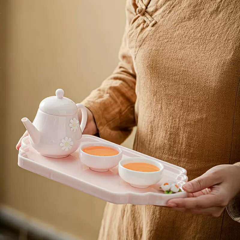 楽天市場】雲型 お皿 トレー 手作りの花 おしゃれ カフェトレー ティー