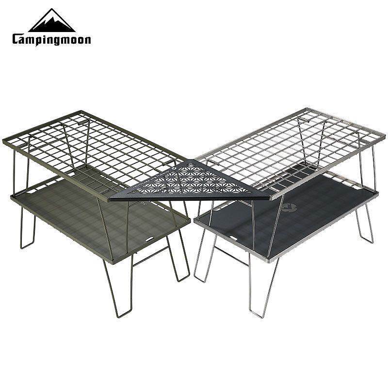 楽天市場】【公式】キャンピングムーン フィールドラック 天板 連結