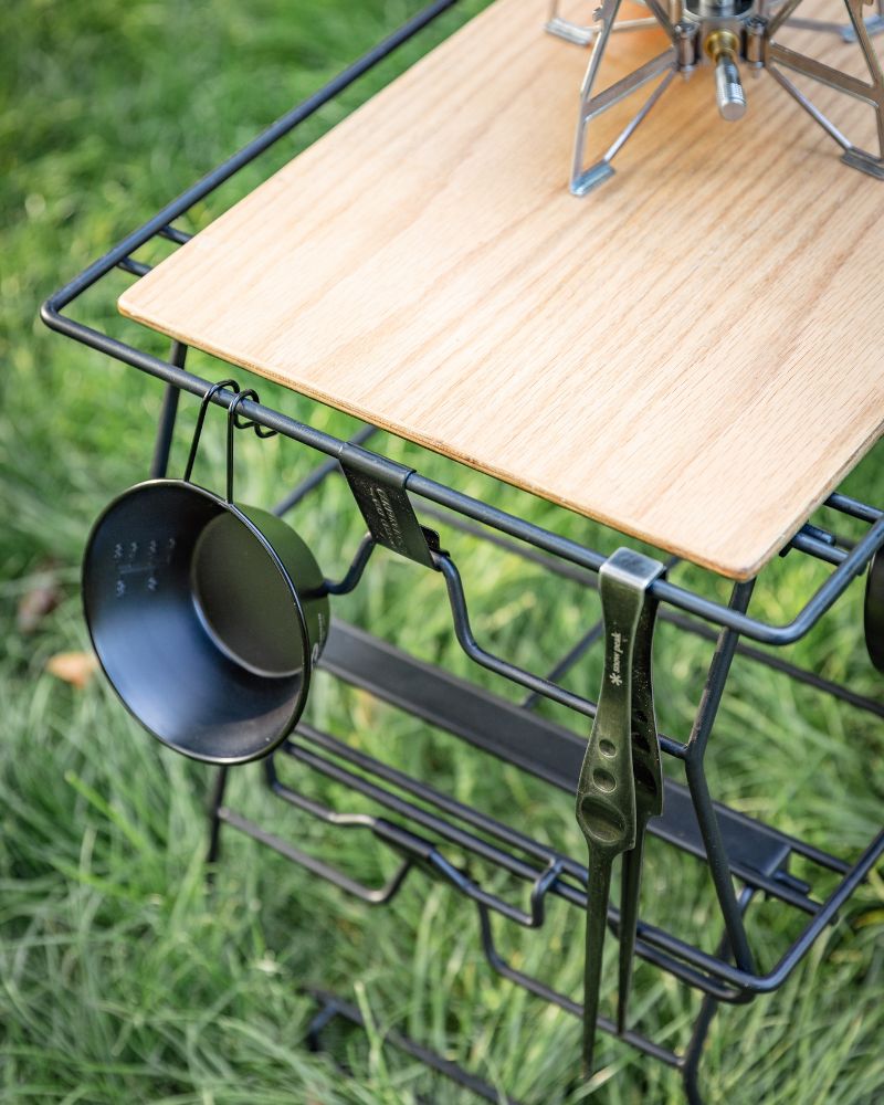 ぽ】キャンピングムーン スタッキングラック×2 他セット 楽天市場