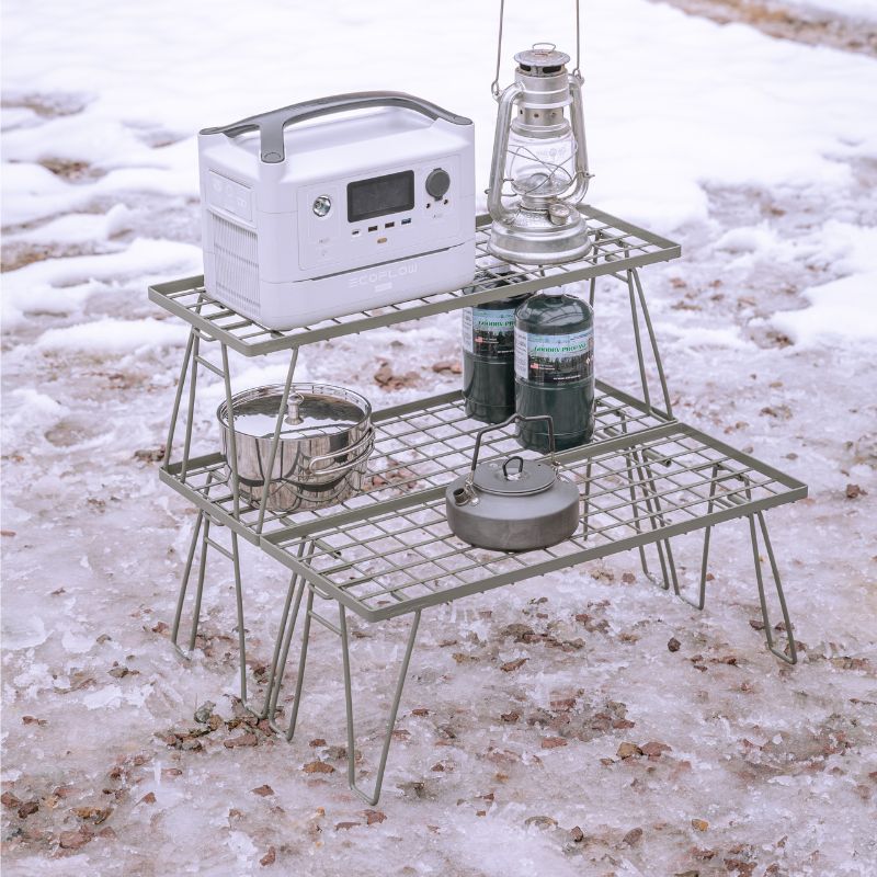 楽天市場】【公式】キャンピングムーン フィールドラック カーキ