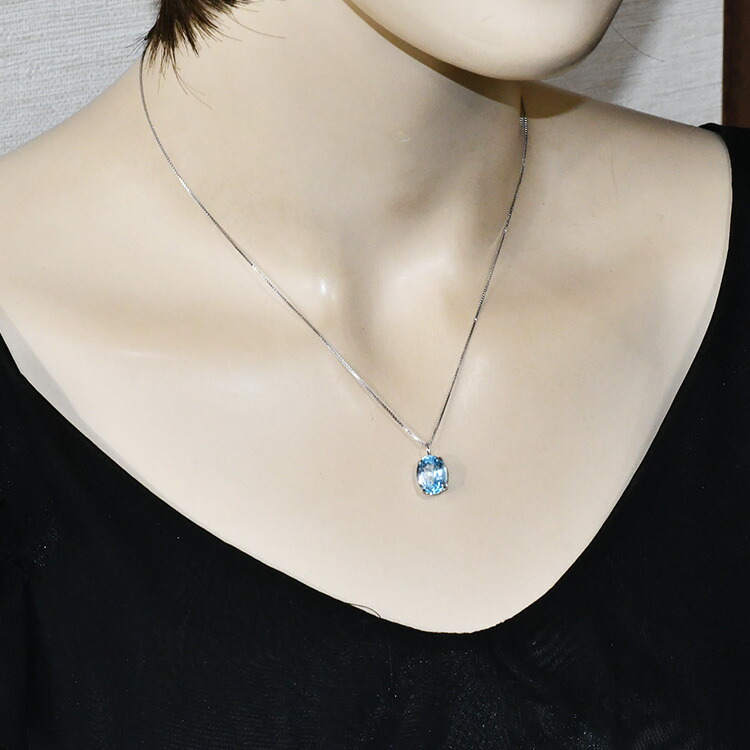 楽天市場】超大粒の宝石！ 3カラットのスカイブルートパーズ オーバル