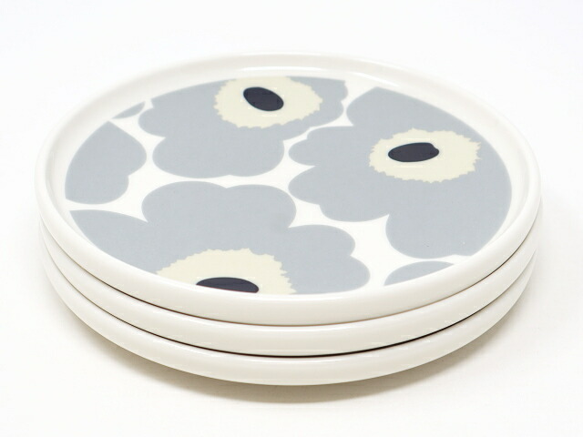 楽天市場】マリメッコ ミニプレート ウニッコ ブルーグレイ (直径約