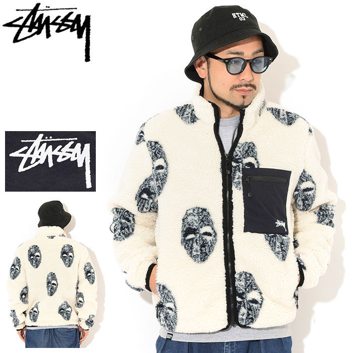 楽天市場】ステューシー STUSSY ジャケット メンズ Mask Jacquard