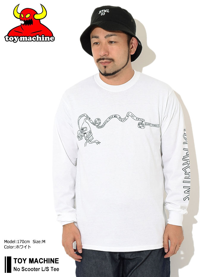 楽天市場】トイマシーン TOY MACHINE ロンT Tシャツ 長袖 メンズ ノー