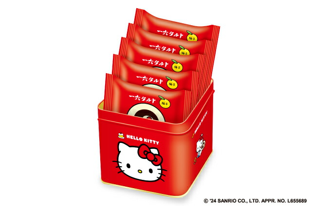 楽天市場】【公式】サンリオコラボ一六タルト ハローキティ 柚子5個入