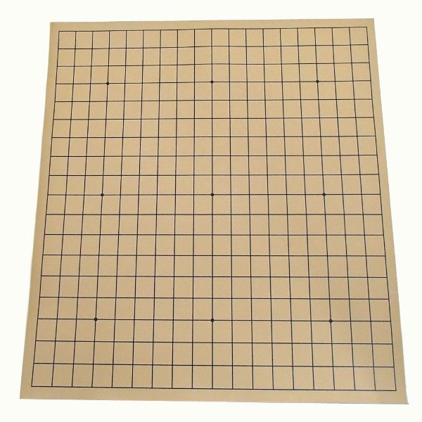 楽天市場】囲碁盤入門セット 塩ビの19路碁盤とP碁笥・碁石椿（約7mm弱