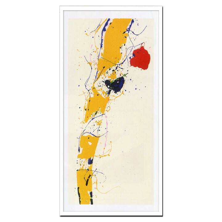 楽天市場】アートパネル Sam Francis サム・フランシス Untitled,1985