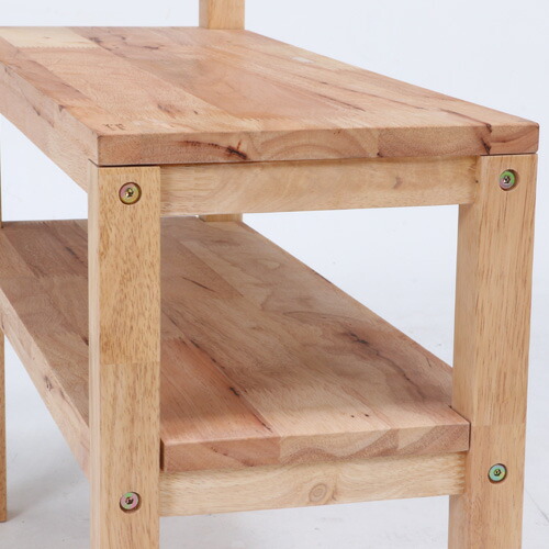 楽天市場】北欧風 玄関収納ベンチ 木製 ベンチチェア 収納 下駄箱 いす