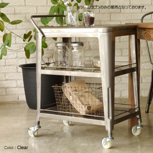 楽天市場】キッチンワゴン キャスター付き スチール アイアン ワゴン 3
