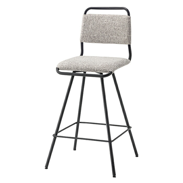 楽天市場】カウンターチェア 回転 グレー スチール脚 バーチェア