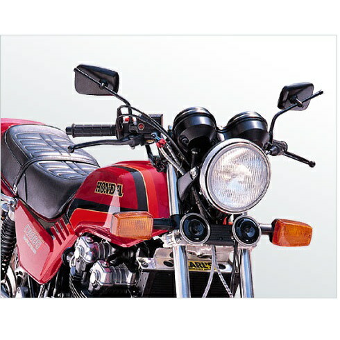 楽天市場】タナックス AZ-104-8 エーゼットミラー 8mm ブラック【お