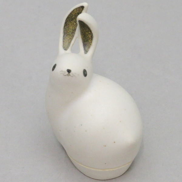 楽天市場】【茶器/茶道具 香合 お月見】 兎 今岡三四郎作 : いまや