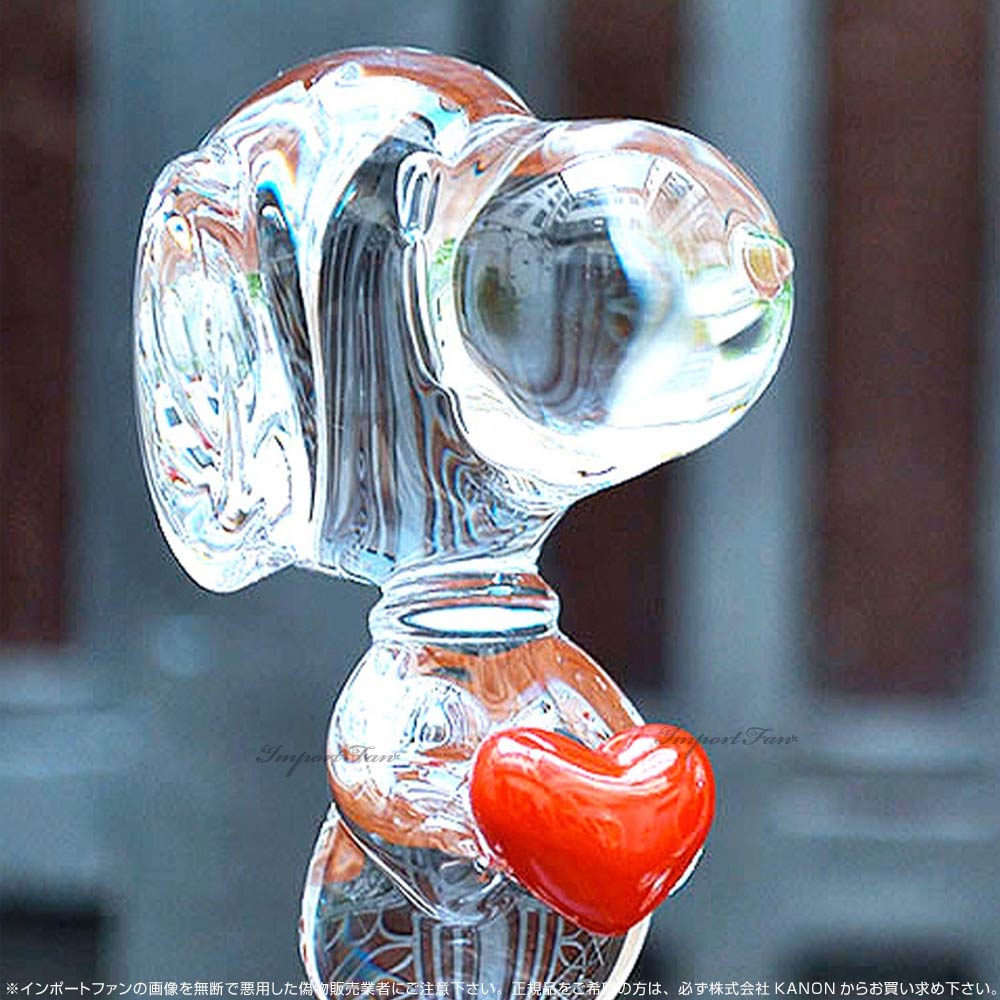 楽天市場】バカラ クリスタル スヌーピー ハート 犬 2613001 Baccarat