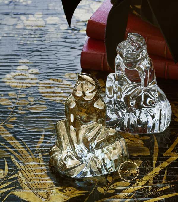 楽天市場】バカラ クリスタル 干支 申 サル モンキー クリア 2809166