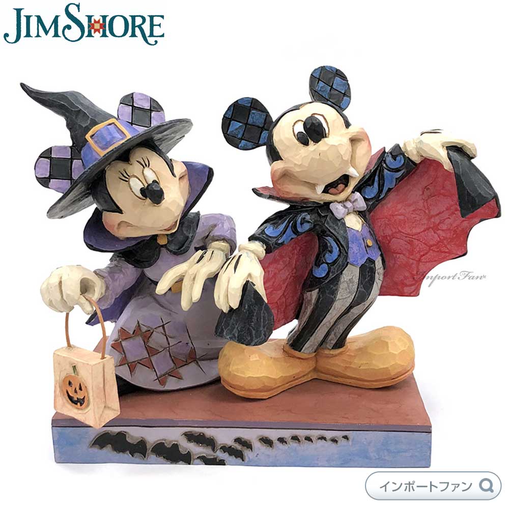 楽天市場】ジムショア ウィッチミニー ＆ ヴァンパイアミッキー