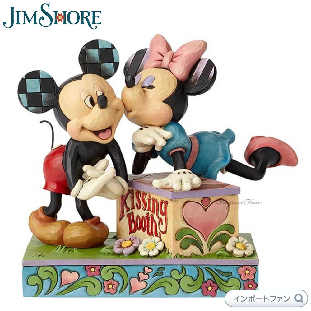 楽天市場】ジムショア ミッキー＆ミニー キスブース ディズニー