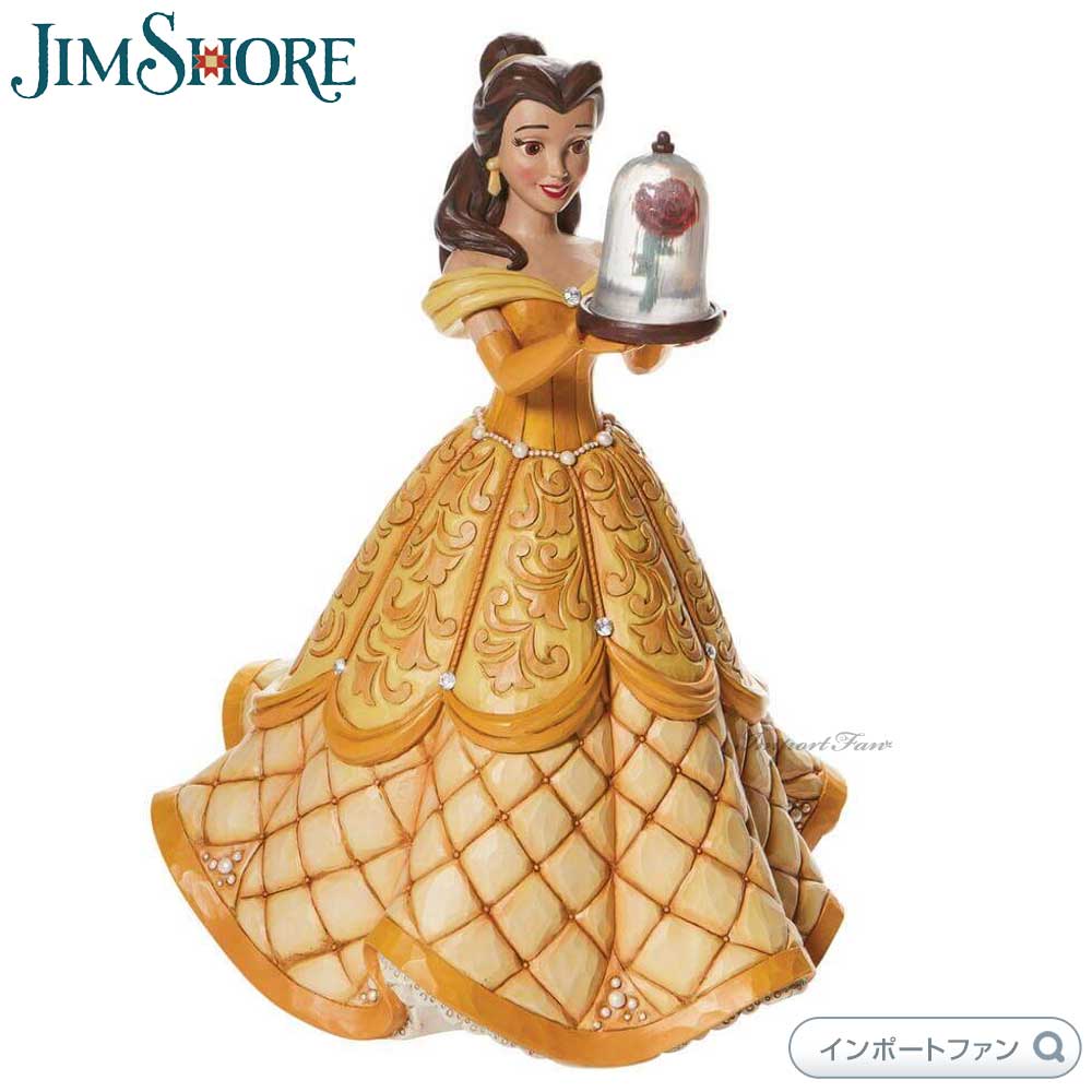 楽天市場】ジムショア デラックス ベル 美女と野獣 魔法のバラ