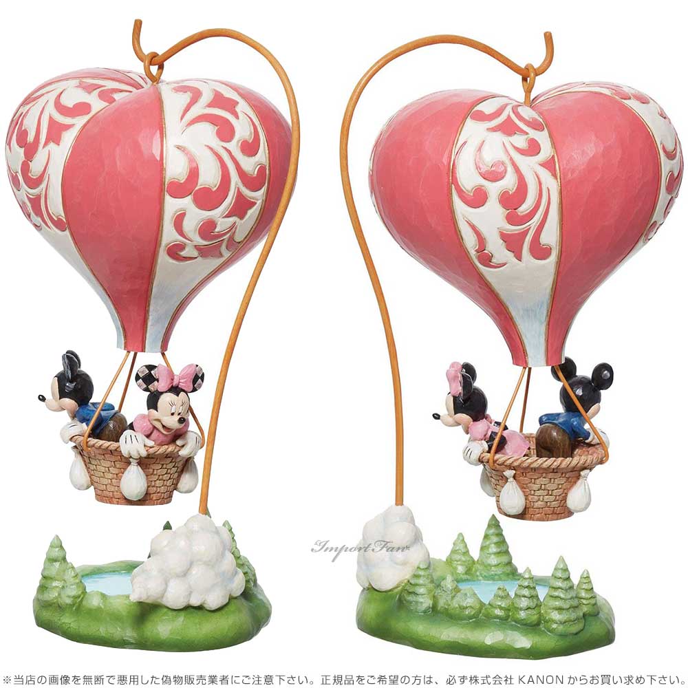 楽天市場】ジムショア ミッキー ＆ ミニー ハートエアバルーン 気球