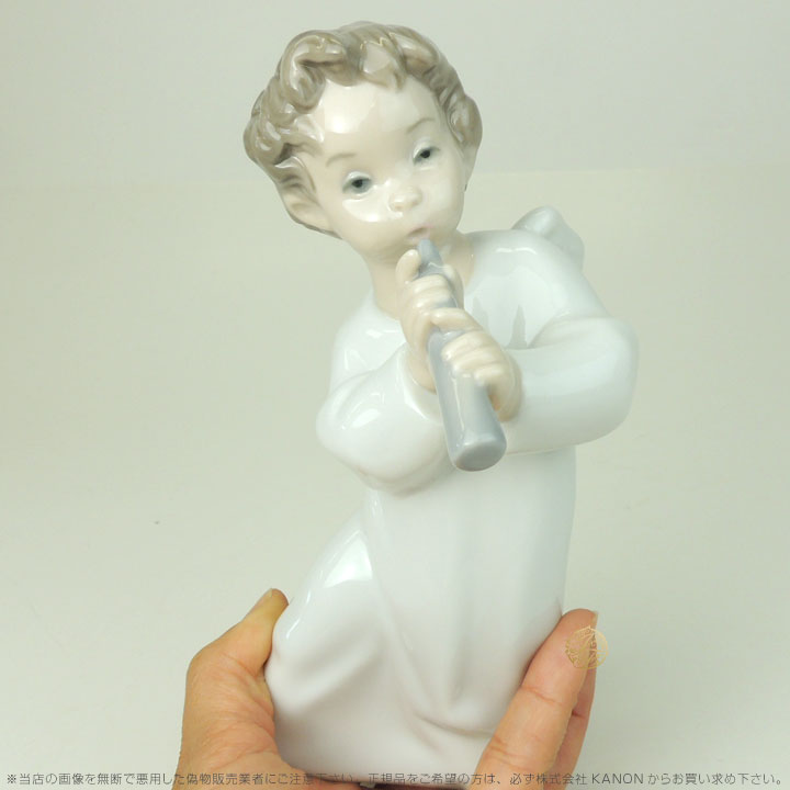 楽天市場】リヤドロ 可愛いフルート 天使 置物 01004540 LLADRO ギフト
