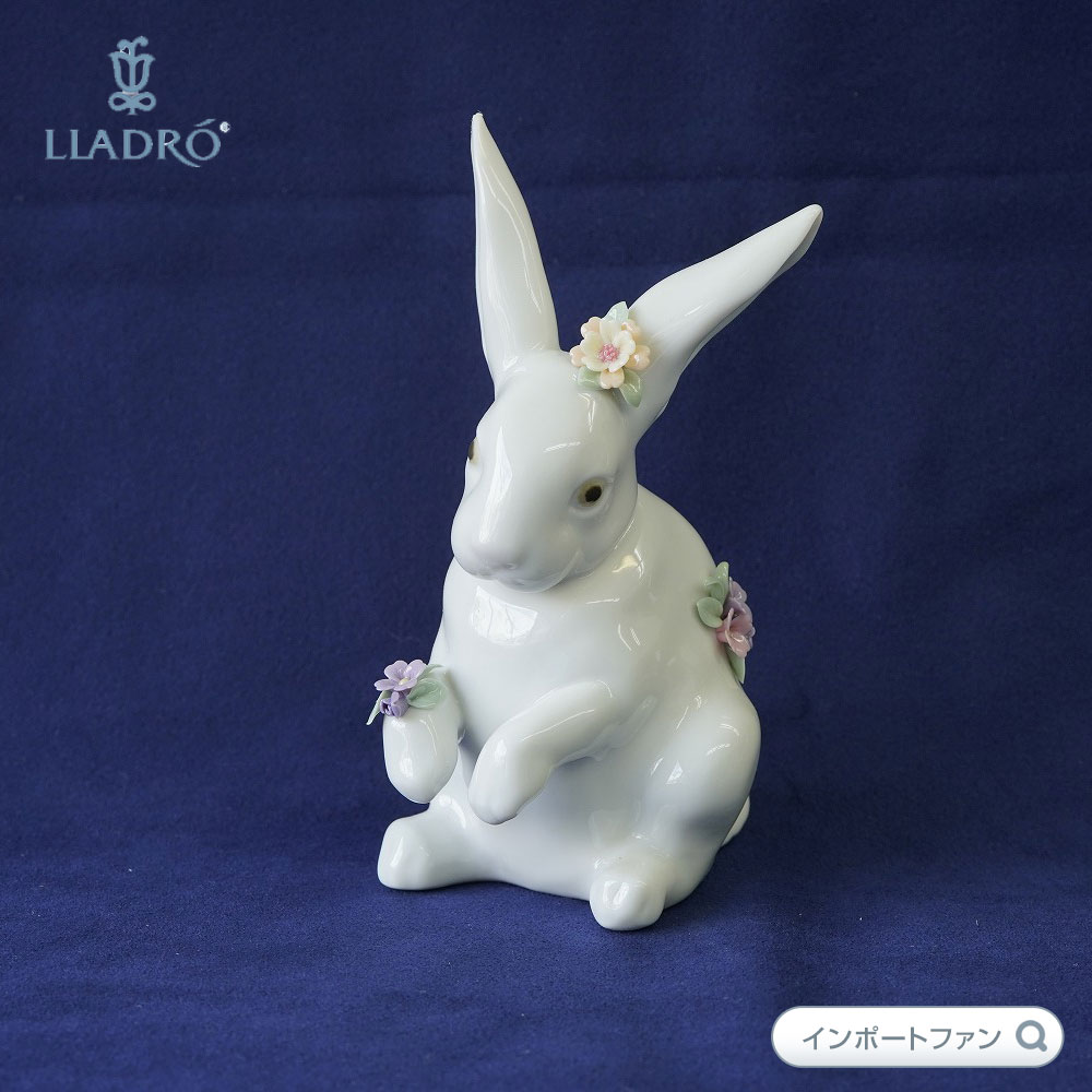 楽天市場】リヤドロ 花飾りの白うさぎ 4 01006100 LLADRO 【ポイント