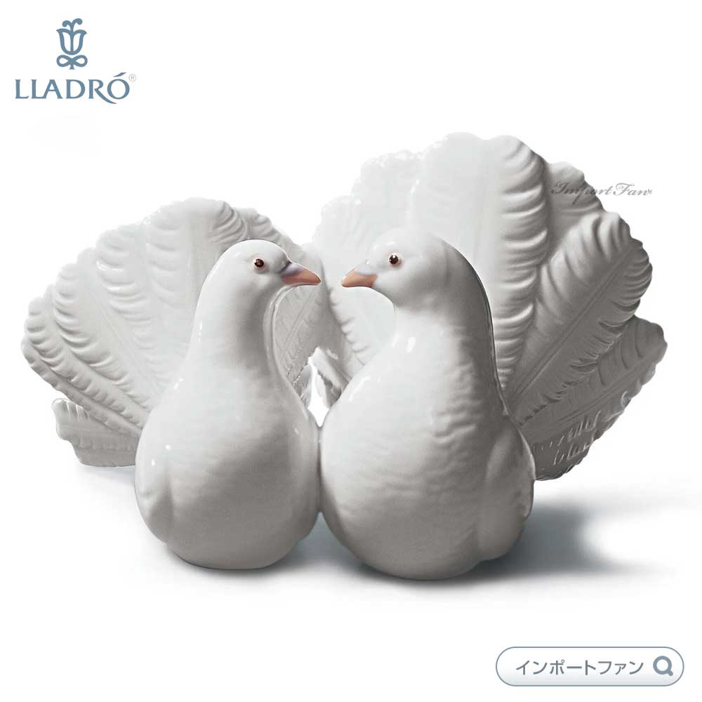 楽天市場】リヤドロ つがいの鳩 ハト 鳥 置物 01001169 LLADRO ギフト