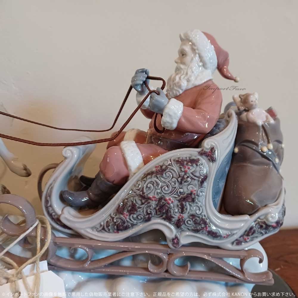 楽天市場】リヤドロ 良い子のもとへ サンタクロース クリスマス