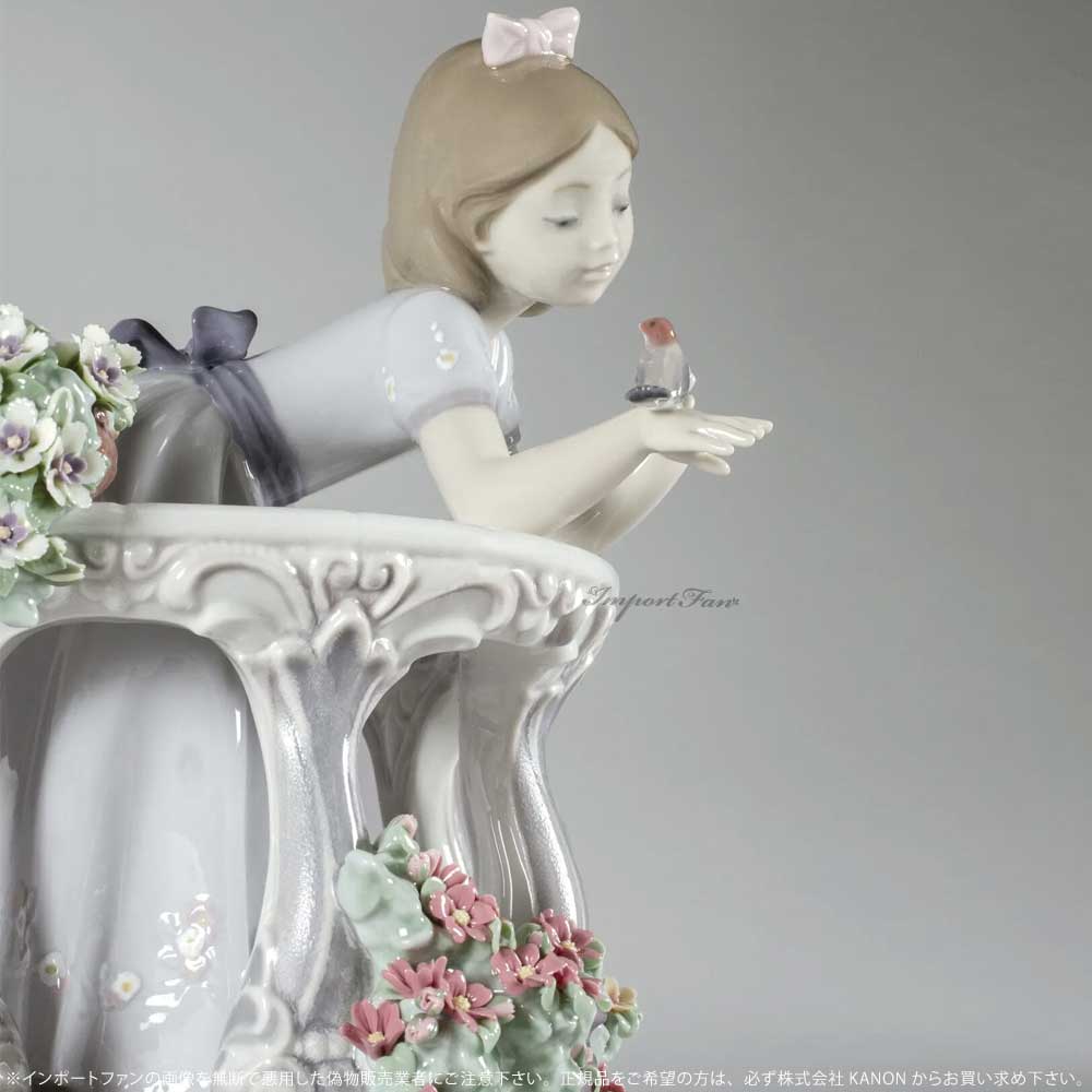 楽天市場】リヤドロ バルコニーの朝 スペシャルバージョン 花 小鳥