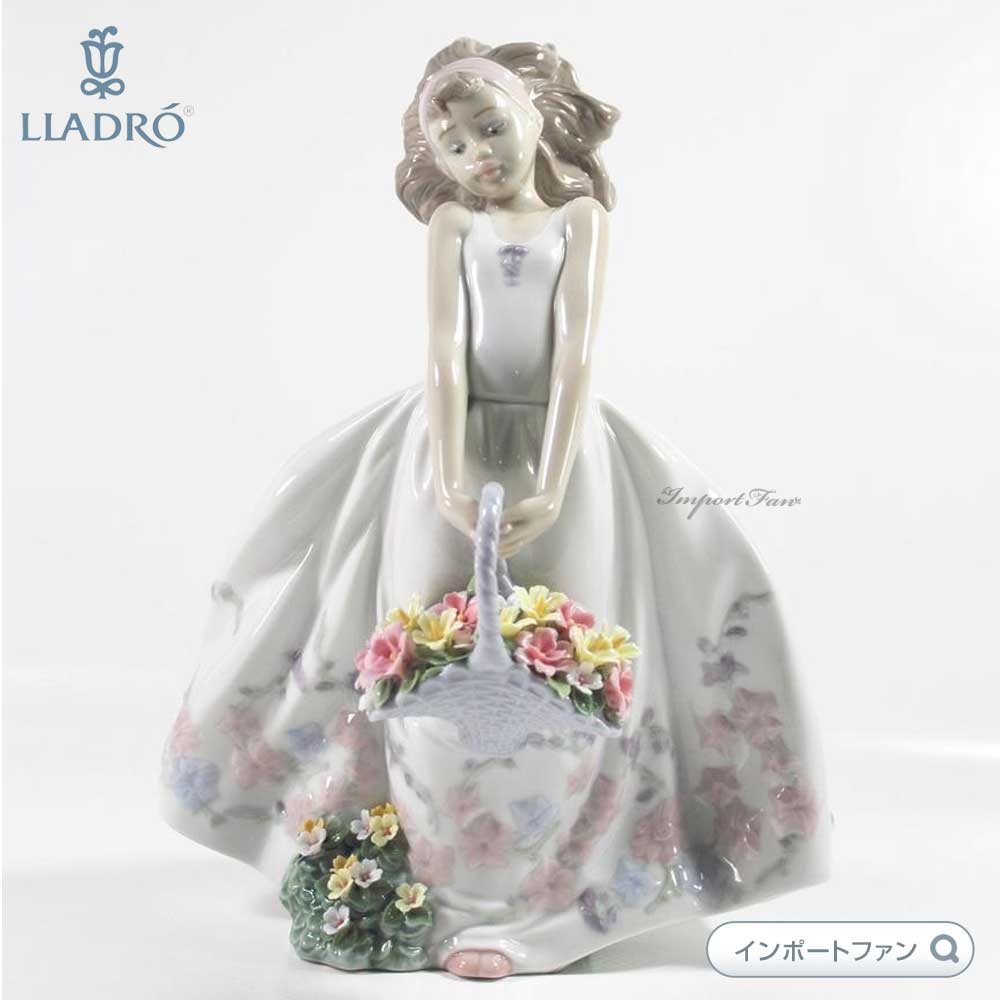 楽天市場】リヤドロ フラワーガーデン 少女 花 置物 01006447 LLADRO