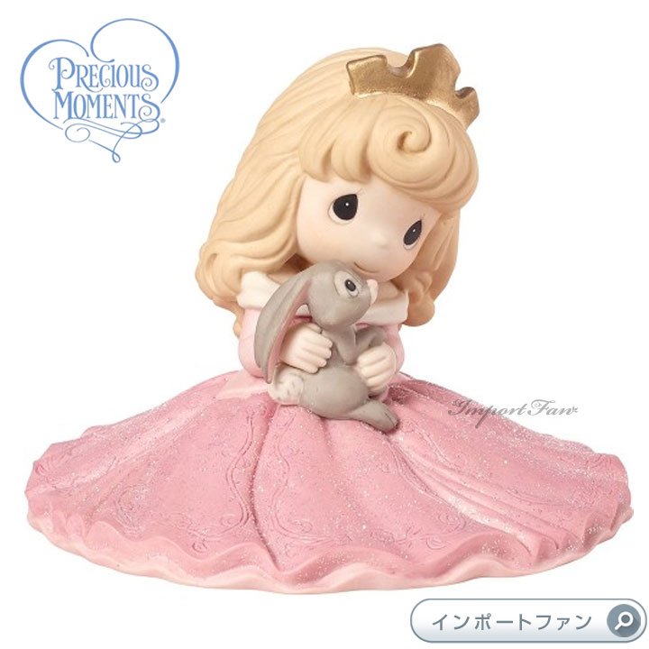 楽天市場】プレシャスモーメンツ オーロラ姫とウサギ 眠れる森の美女