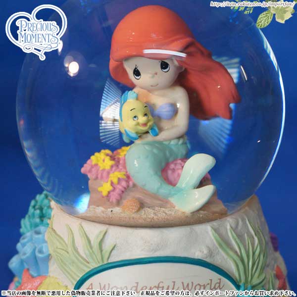 アリエルグッズ4点セット アクセサリートレー スノードーム リトル