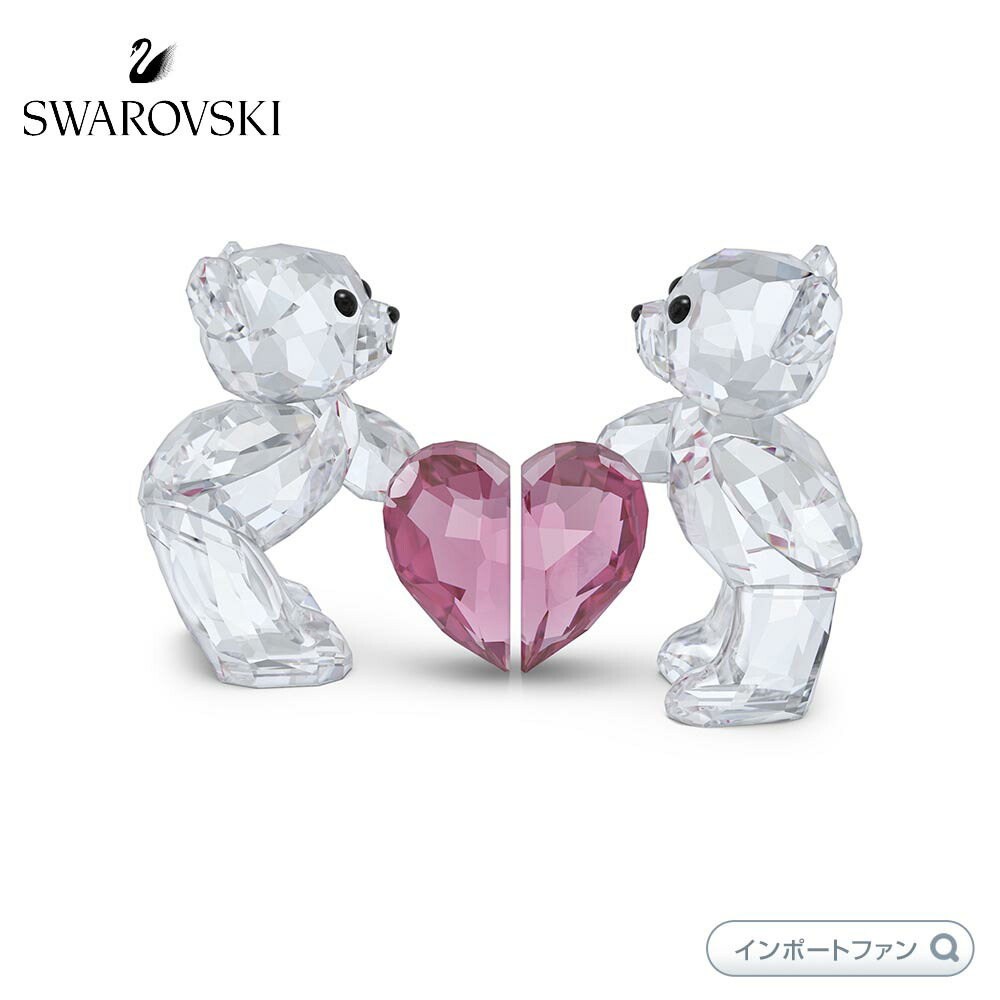楽天市場】スワロフスキー クリスベア 完璧なカップル ハート 5690970