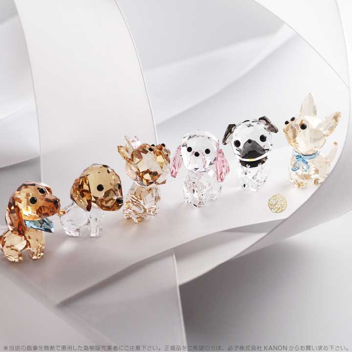 楽天市場】スワロフスキー パピー ロキシー パグ 犬 5063333 Swarovski