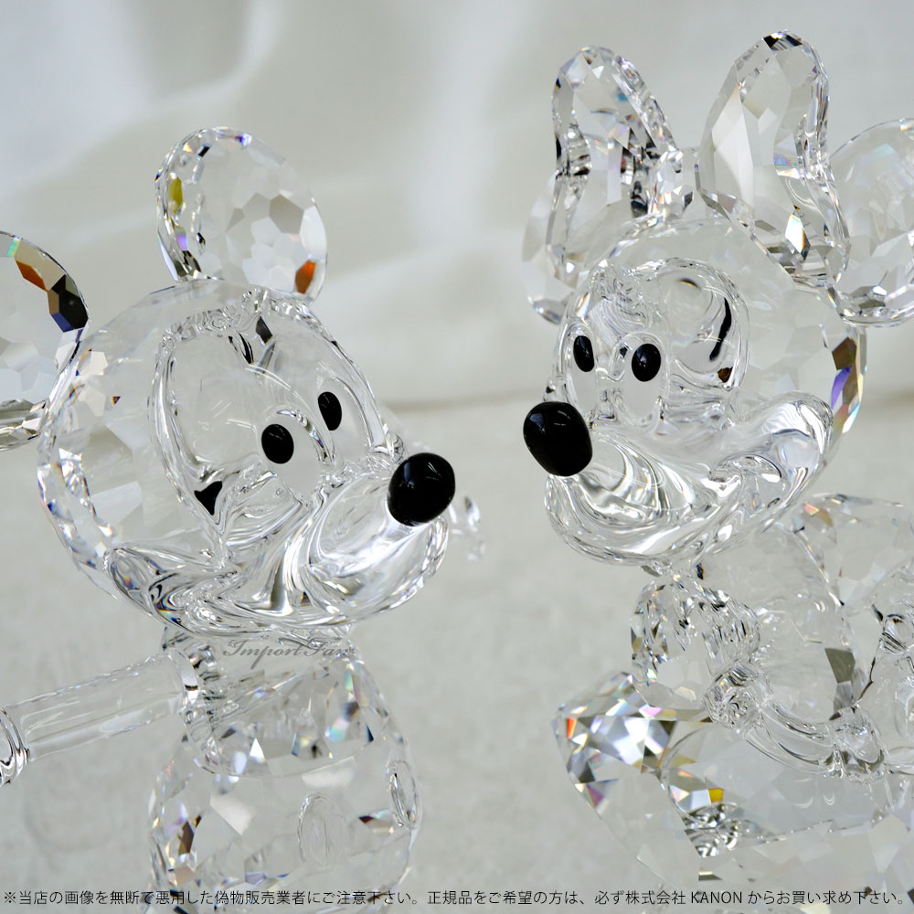 楽天市場】スワロフスキー ディズニー ミニーマウス クリアクリスタル