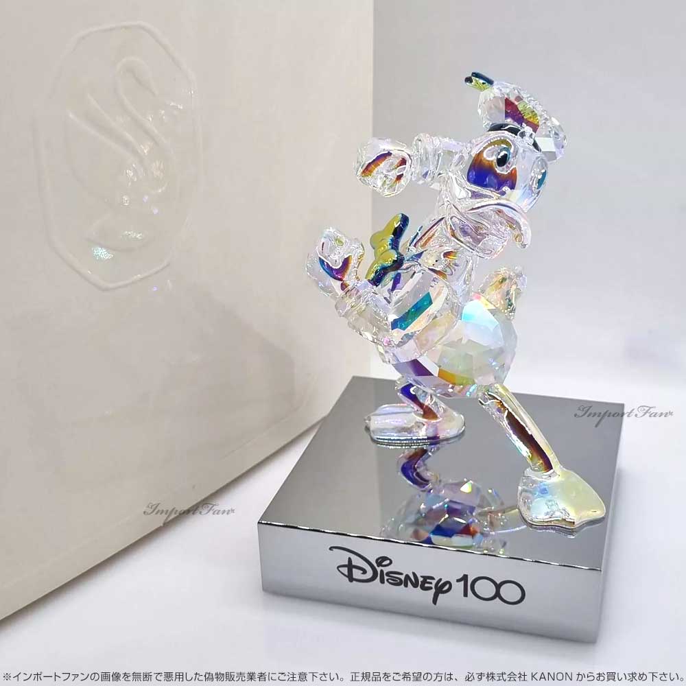 楽天市場】スワロフスキー Disney100 ドナルドダック 置物 ディズニー