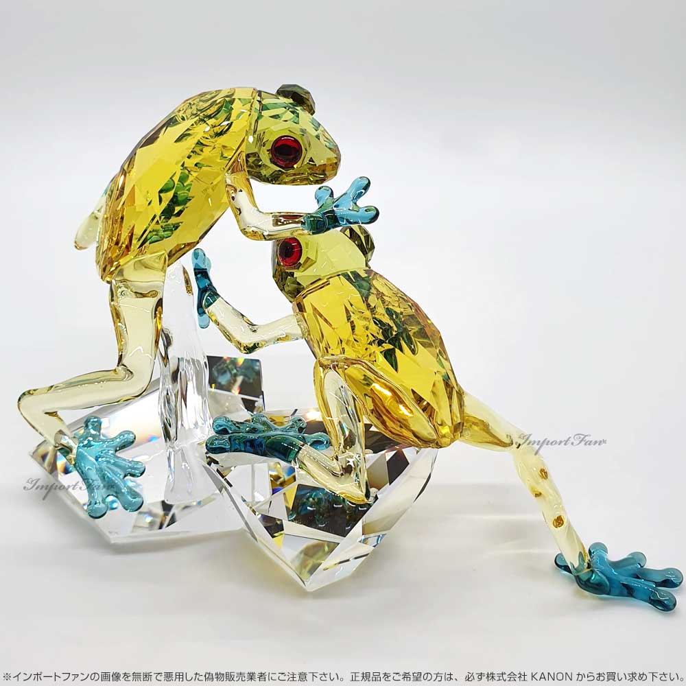 楽天市場】スワロフスキー パラダイス カエル 蛙 5522680 Swarovski