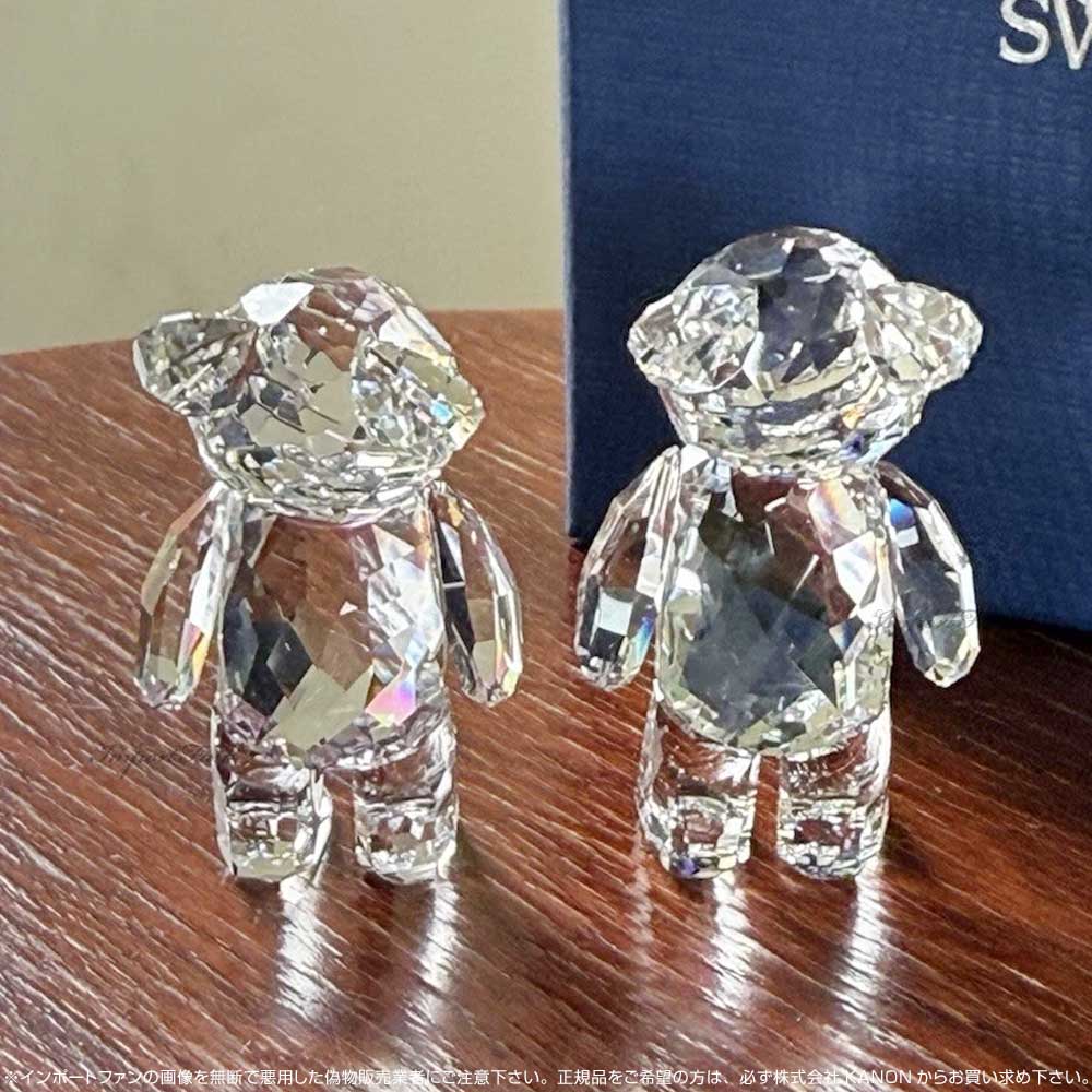 楽天市場】スワロフスキー クリスベア ザファーストキス カップル