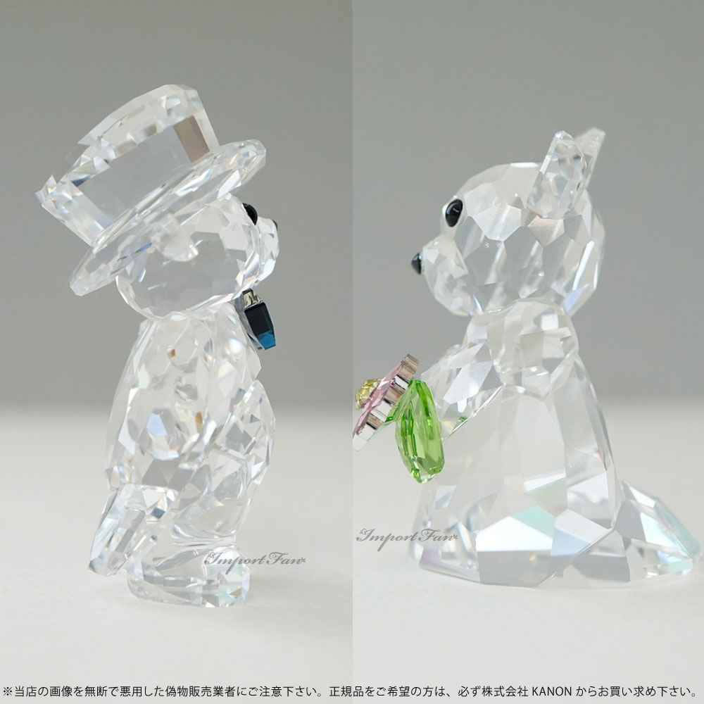 楽天市場】スワロフスキー カップル クリスベア あなたと私