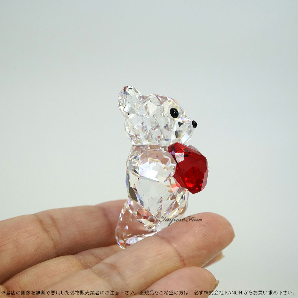 楽天市場】スワロフスキー クリスベア あなたにハートを 958449