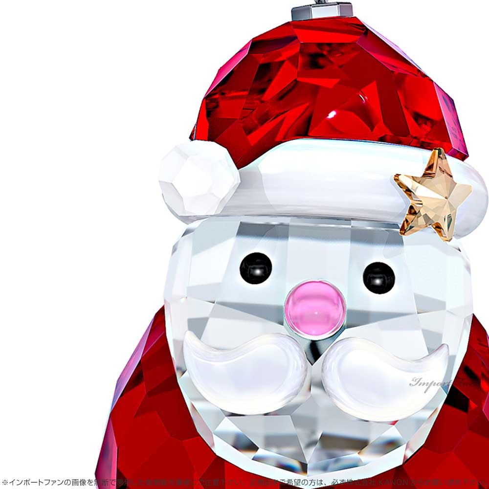 楽天市場】スワロフスキー ロッキングサンタクロース オーナメント