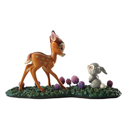 楽天市場】WDCC バンビ とんすけとバンビ 4014995 Bambi and Thumper