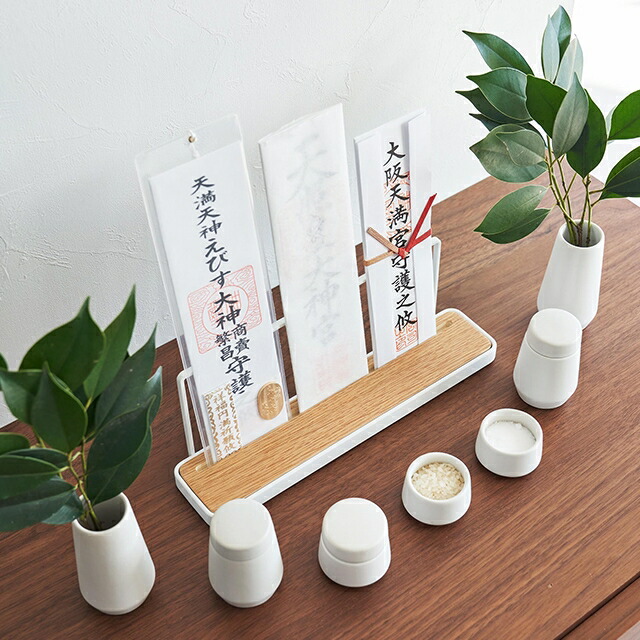 楽天市場】山崎実業 神具 神具 タワー 7点セット 8189 榊立 瓶子 水玉