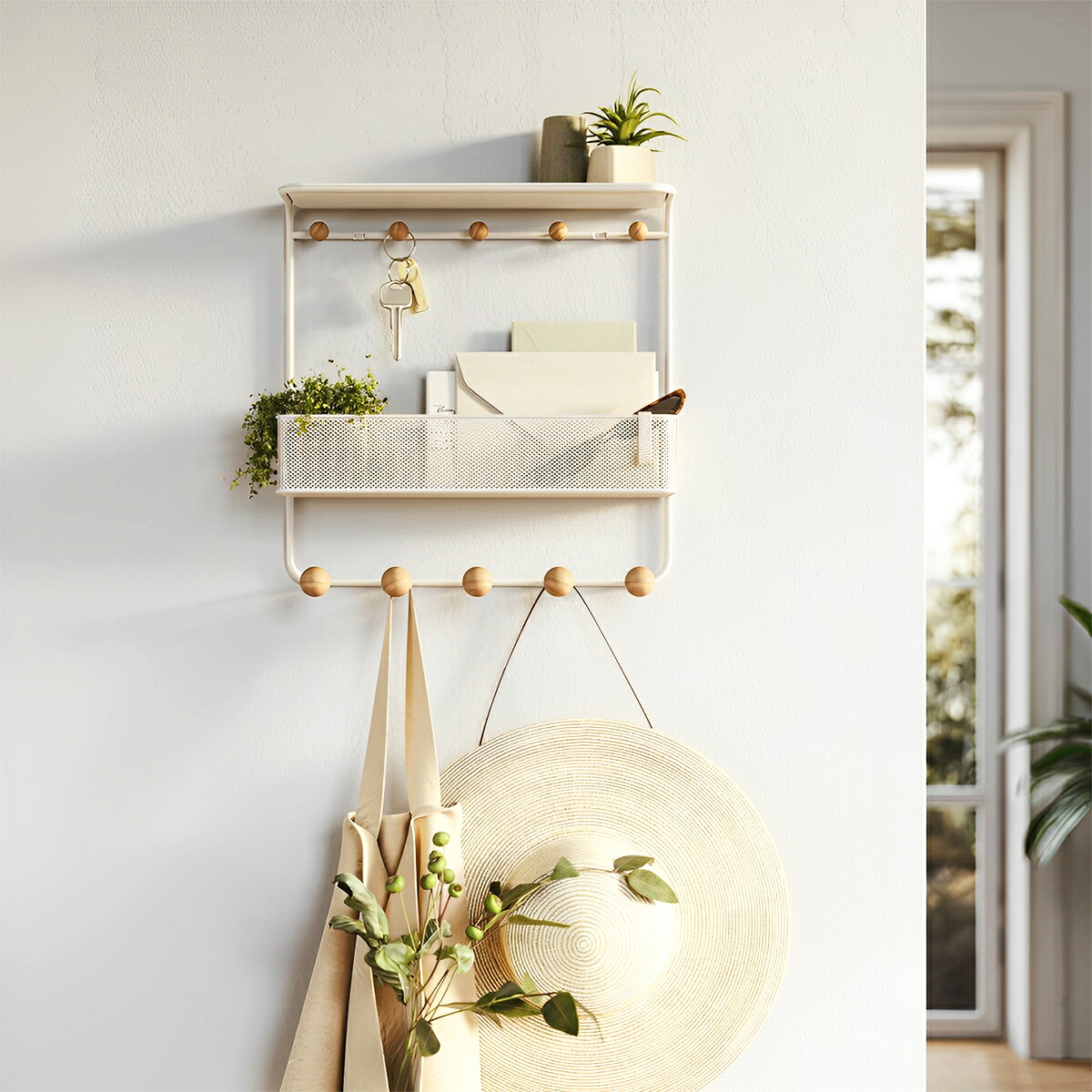 楽天市場】【2/23まで最大P10倍】コートハンガー 壁掛けハンガー