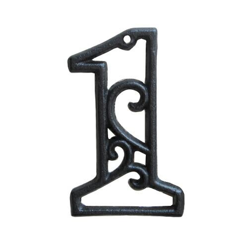 楽天市場】アイアン雑貨 アイアン ナンバー 装飾 DIY 番号 1 INK